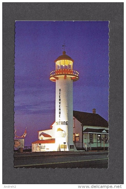 PHARES - LIGHTHOUSES - LE VIEUX PHARE DE MATANE - THE OLD LIGHTHOUSE OF MATANE - PHOTO SERGE PAYEUR - Phares