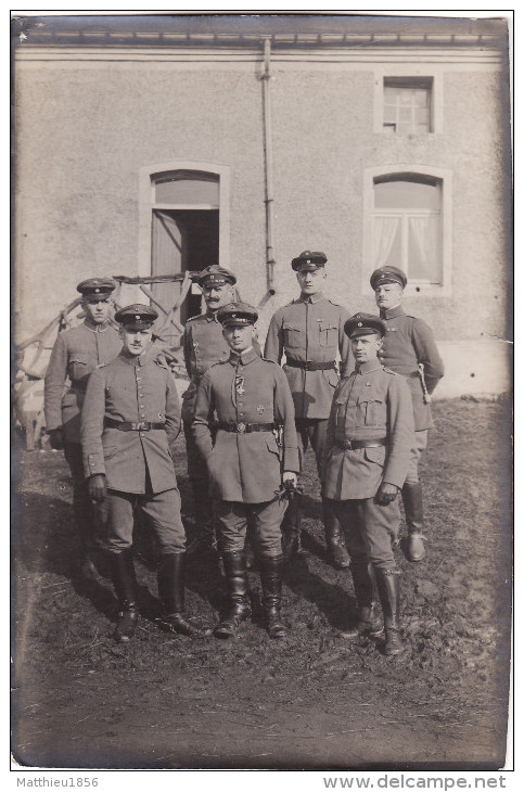 Photo 14-18 Secteur SAINT-QUENTIN??? - Officiers Allemands (A114, Ww1, Wk 1) - Saint Quentin