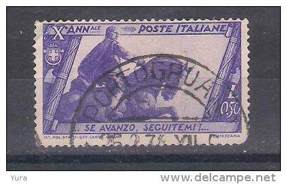 Italy 1932 Mi Nr  422  (a1p6) - Afgestempeld