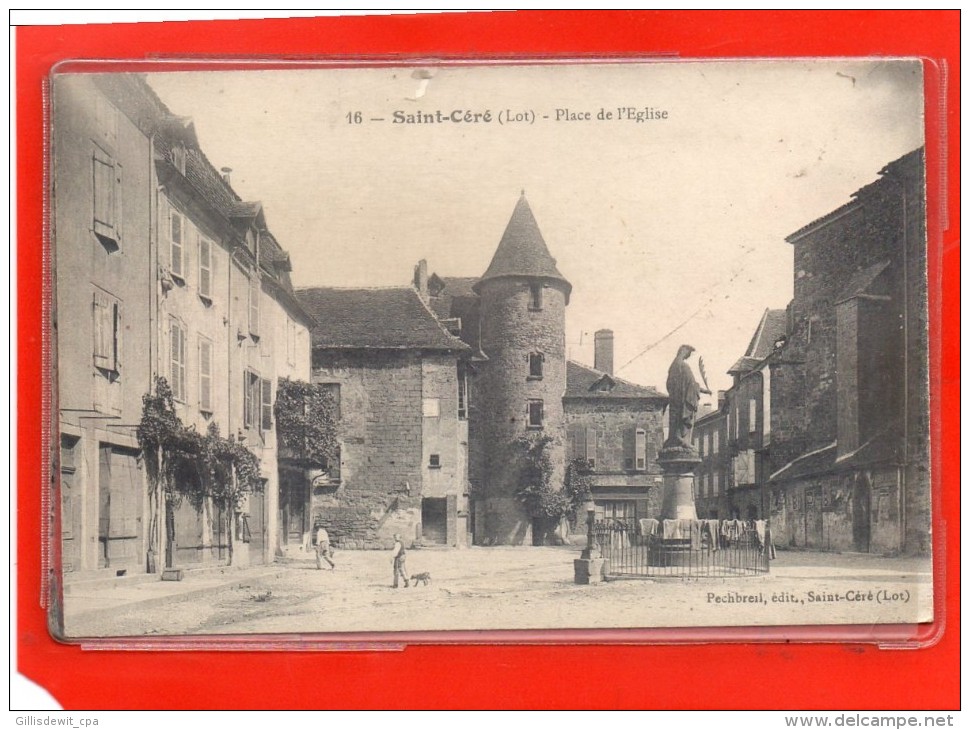 - SAINT CERE - Place De L'Eglise - Saint-Céré