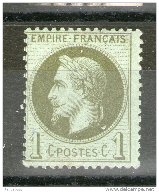 N°25*_cote 20.00 - 1863-1870 Napoleon III With Laurels