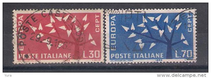 Italy    1962 Mi Nr 1129/30  Europa    (a1p6) - 1961-70: Oblitérés