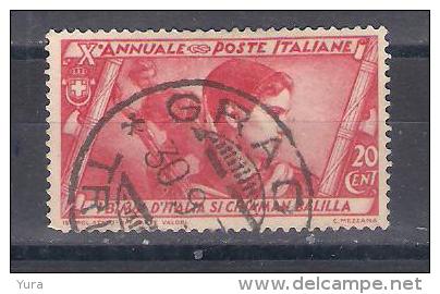 Italy    1932    Mi Nr 418  (a1p6) - Oblitérés