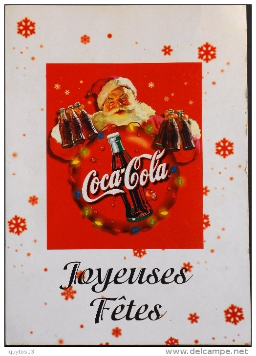 COCA - COLA - JOYEUSES FÊTES PUBLICITAIRE - Parfait état  - - Postkarten