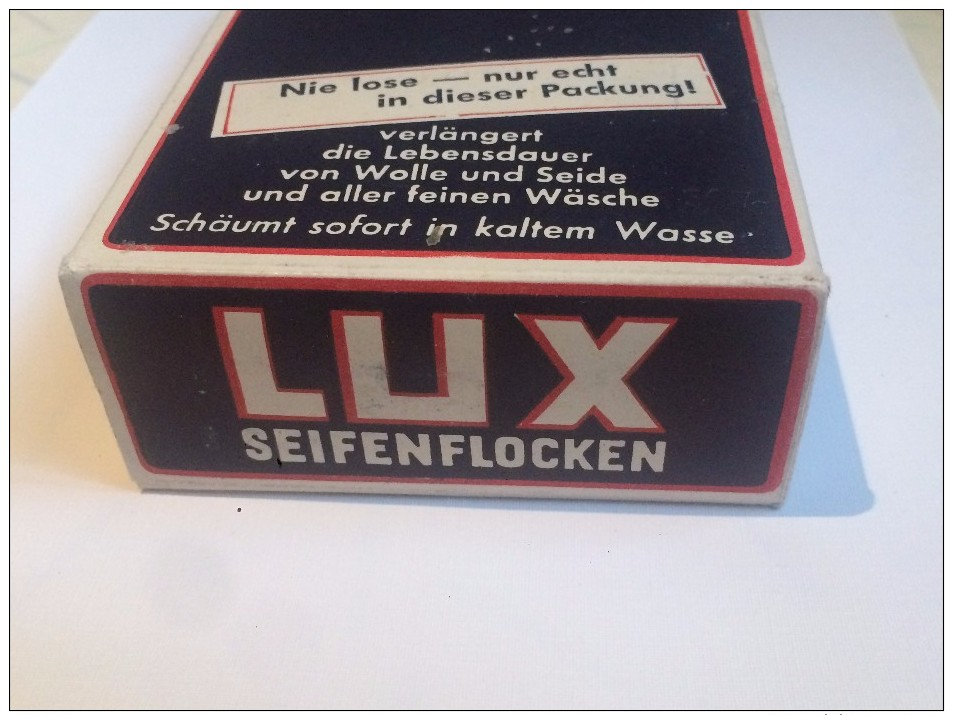 Paquet De Lessive LUX  Seifenflocken Allemand Ww2 - 1939-45