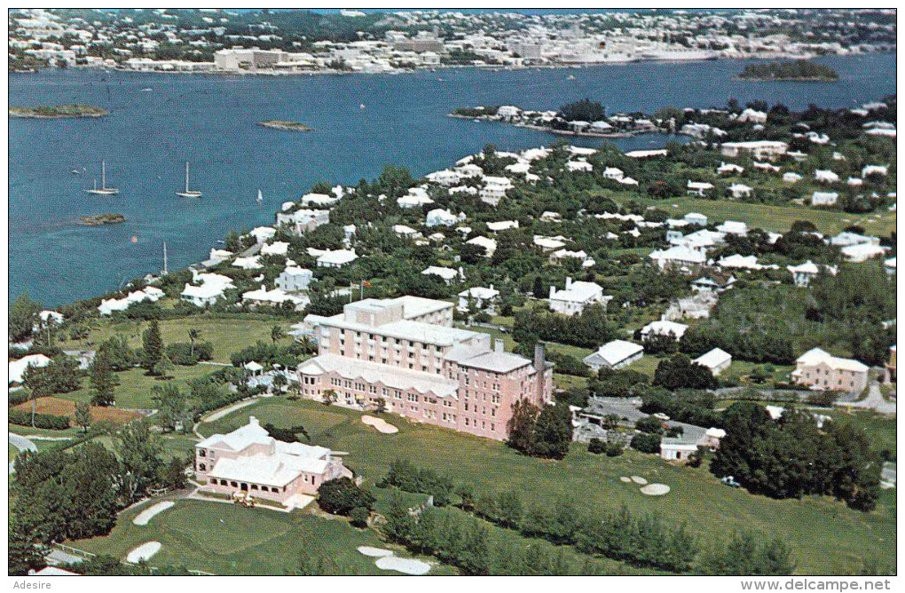 BERMUDA - Belmont Hotel And Golf Course, Karte Gel.1970?, Sondermarke - Bermuda