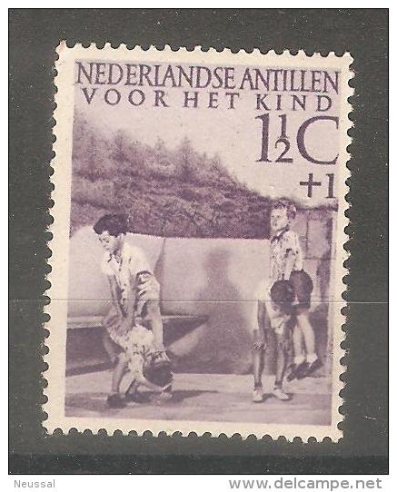 Sello Nº 222 Nederlan Antilles - West Indies