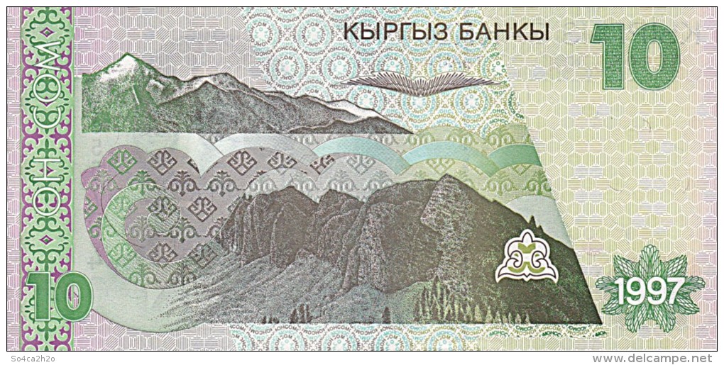 10 SOM  1997  UNC - Pick 14 - Kirghizistan