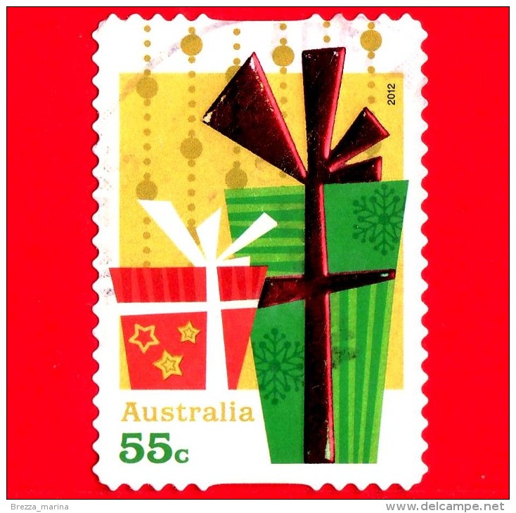 AUSTRALIA  - Usato - 2012 - Natale - Christmas - Noel - Doni - Presents - 55 - Usati