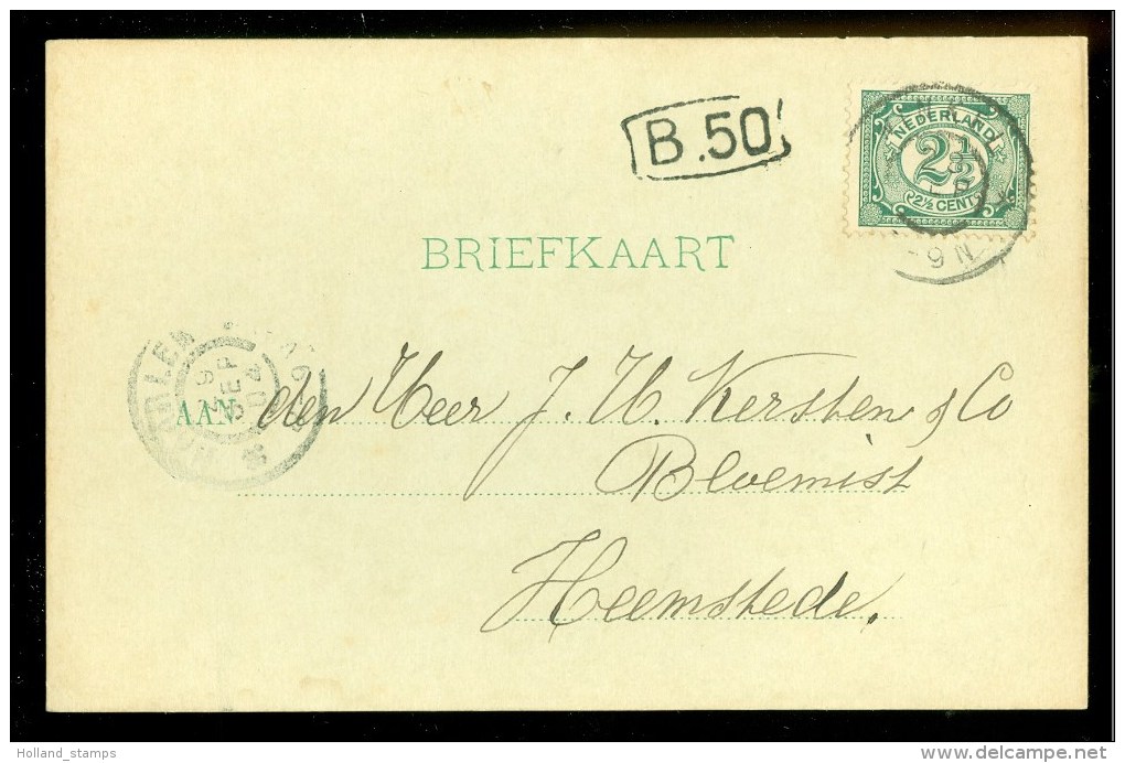 HANDGESCHREVEN BRIEFKAART Uit 1904 Van WINKEL Naar HEEMSTEDE  (9838o) - Brieven En Documenten