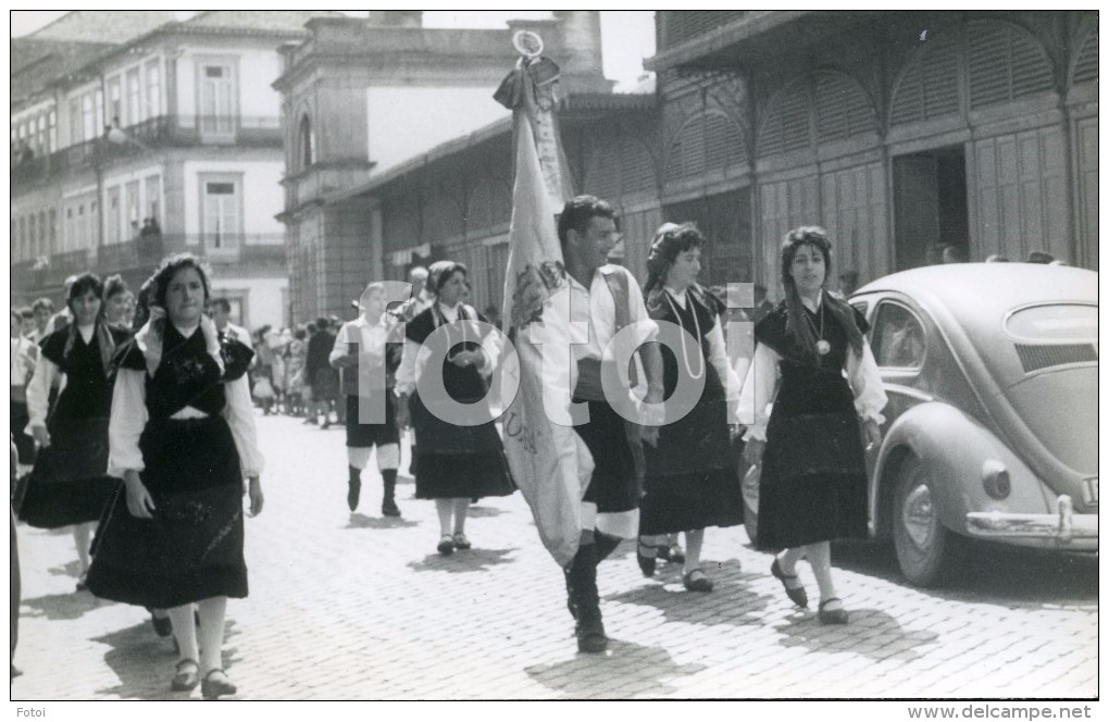 REAL PHOTO POSTCARD SIZE CORAL DE RUADA ORENSE GALICIA ESPANA SPAIN VW MINHO MINO - Orense