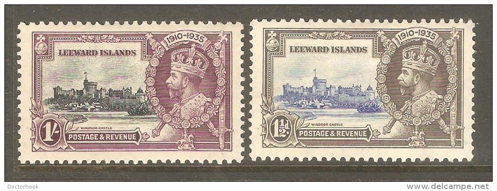 LEEWARD ISLANDS    Scott  # 96-9* VF MINT HINGED - Leeward  Islands