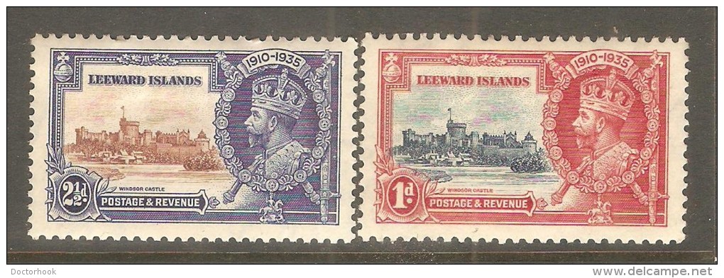 LEEWARD ISLANDS    Scott  # 96-9* VF MINT HINGED - Leeward  Islands