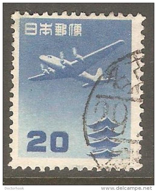 JAPAN    Scott  # C 26 VF USED - Airmail