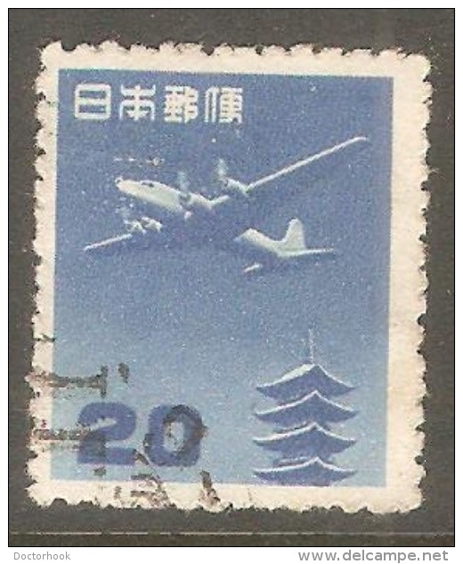 JAPAN    Scott  # C 26 VF USED - Airmail