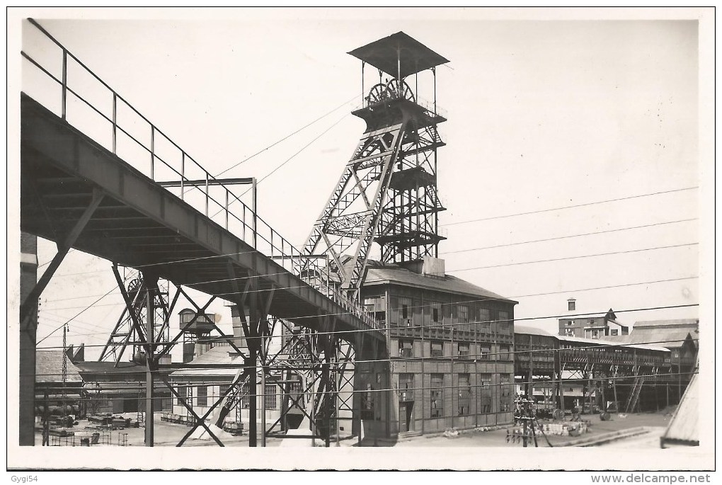 Calonne Lièvin La Fosse N°5 Carte Photo - Lievin