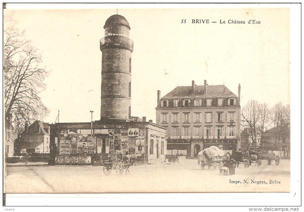 BRIVE  Le Chateau D´eau - Water Towers & Wind Turbines