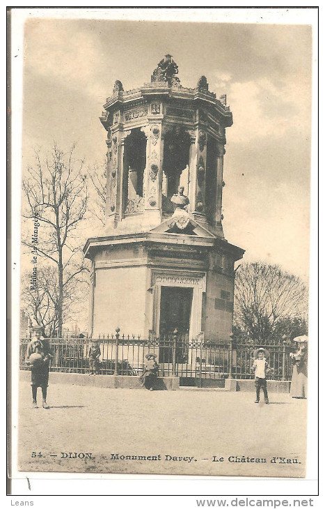 DIJON Monument Darcy  Le Chateau D´eau - Invasi D'acqua & Impianti Eolici