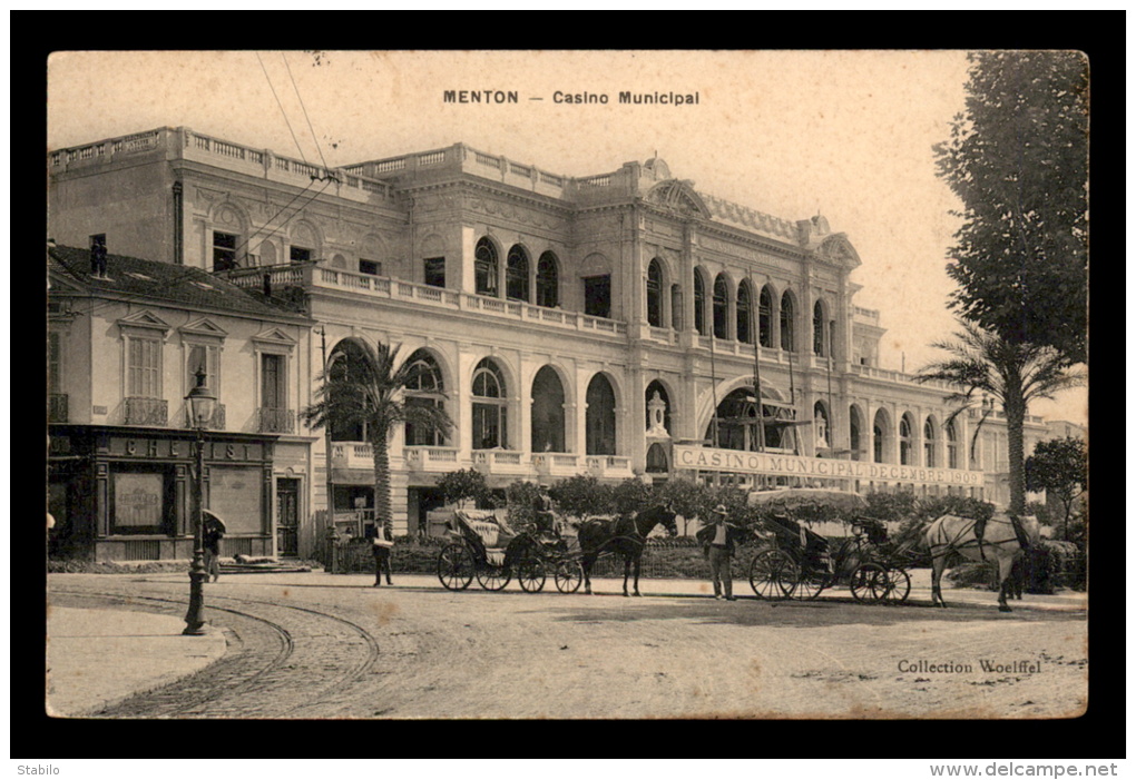 CACHET DE L'OFFICIER GESTIONNAIRE XV REGION DE L'HOPITAL COMPLEMENTAIRE N°30 DE MENTON (ALPES-MARITIMES) - 1. Weltkrieg 1914-1918