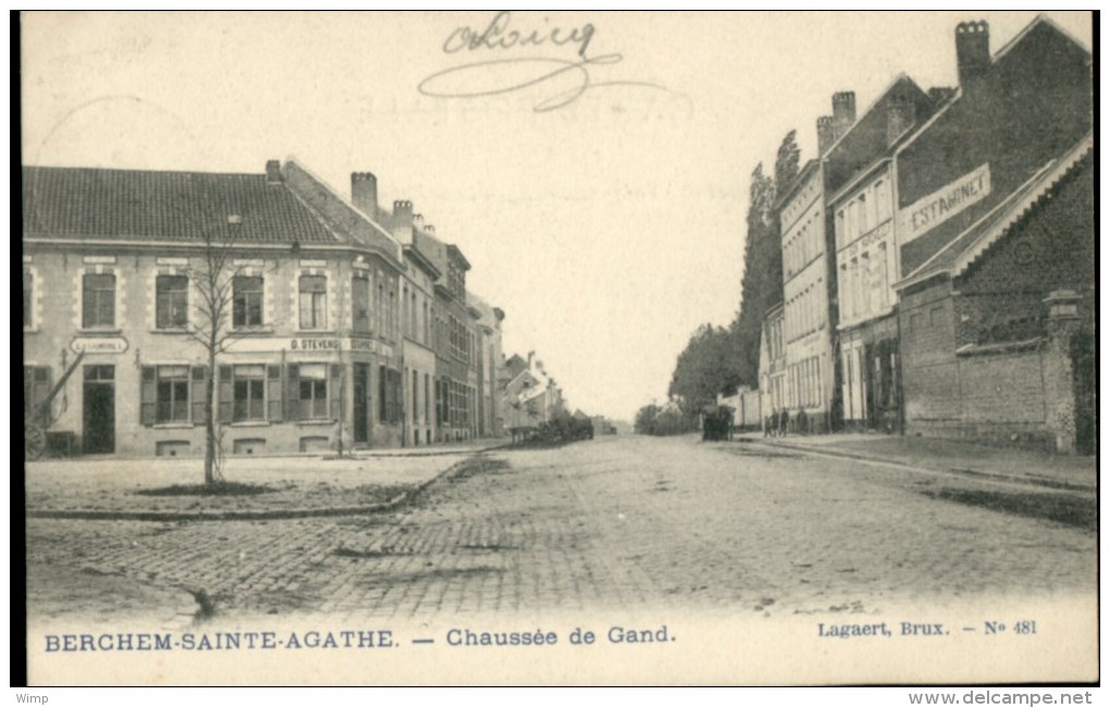 Berchem St Agathe : Chaussée De Gand - Berchem-Ste-Agathe - St-Agatha-Berchem