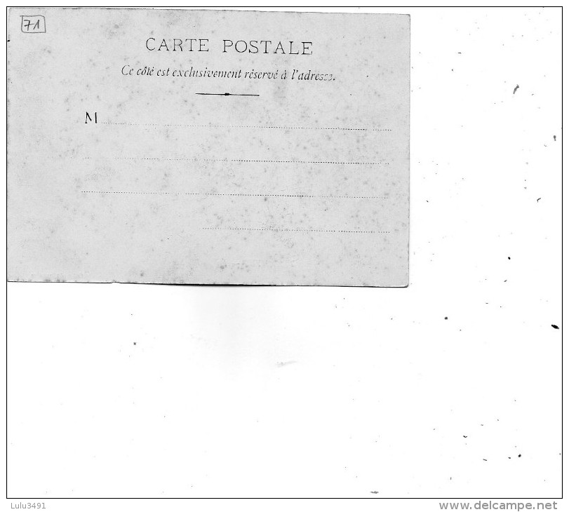 CPA - TRAMAYES (71) - Aspect De La Rue De L'Eglise En 1900 - Autres & Non Classés