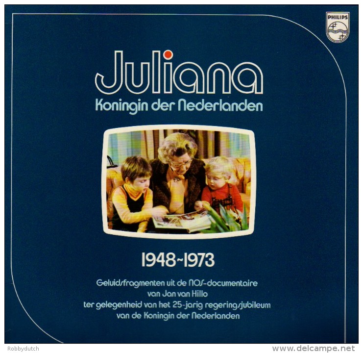 * LP *  JULIANA, KONINGIN DER NEDERLANDEN 1948-1973 (Holland 1973 EX!!!) - Other - Dutch Music