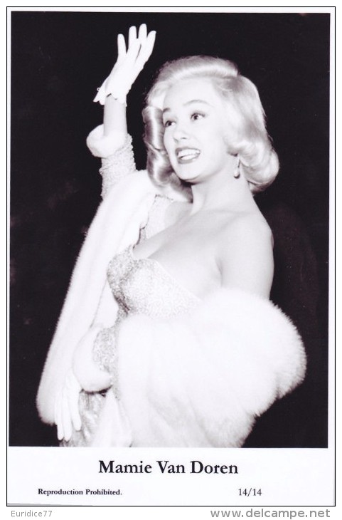 MAMIE VAN DOREN - Film Star Pin Up - Publisher Swiftsure Postcards 2000 - Sin Clasificación