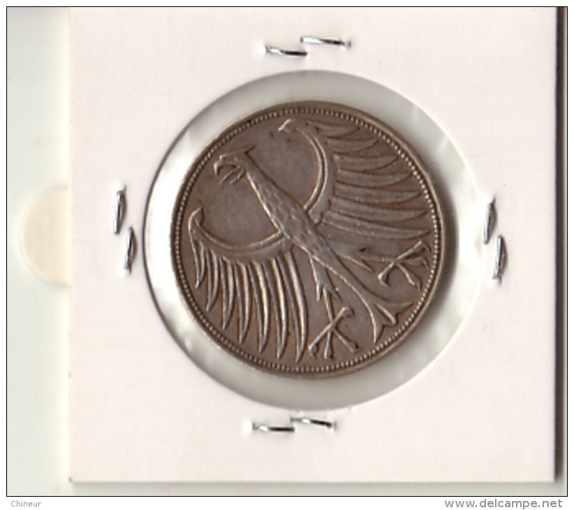 ALLEMAGNE 5 MARK ARGENT 1951 - 5 Mark