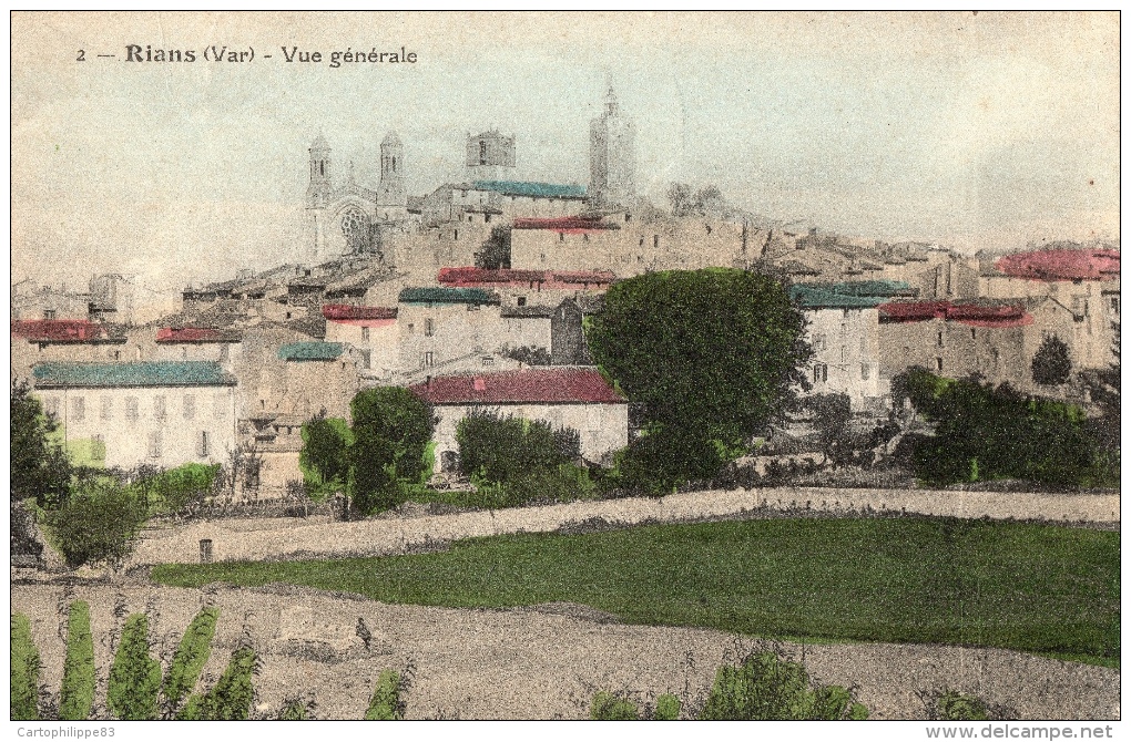 VAR 83 RIANS VUE GENERALE - Rians