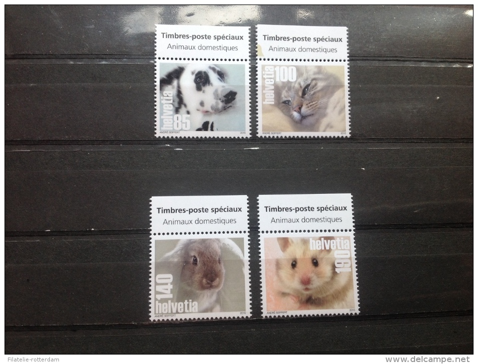 Zwitserland / Schweiz - Postfrisch / MNH - Complete Serie Huisdieren 2015 NEW! - Unused Stamps
