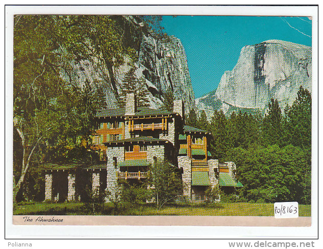 PO8163# CALIFORNIA - YOSEMITE NATIONAL PARK - HOTEL AHWAHNEE   VG 1985 - Yosemite