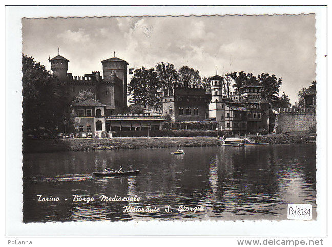 PO8234# TORINO - BORGO MEDIOEVALE  - RISTORANTE S.GIORGIO  VG 1956 - Bars, Hotels & Restaurants