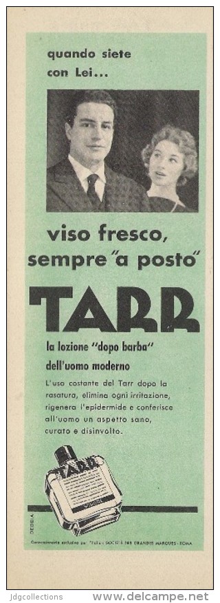 # TARR SCHERK SHAVE LOTION,  ITALY 1950s Advert Pubblicità Publicitè Reklame Lozione Barba Rasage Afeitar Rasierwasser - Sin Clasificación