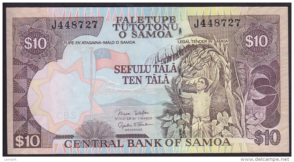 Samoa 10 Tala 2005 P34b UNC - Samoa