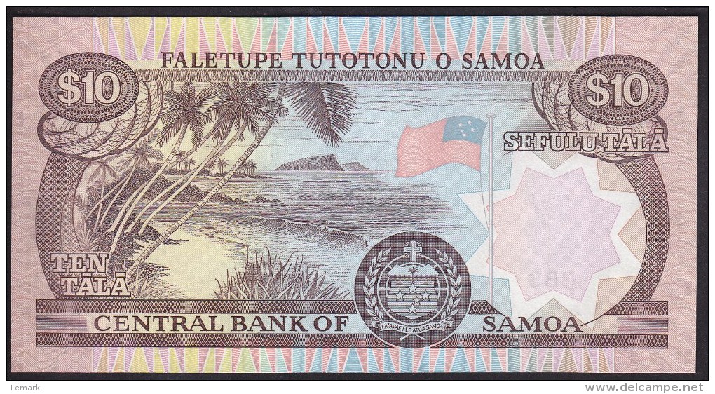 Samoa 10 Tala 2005 P34b UNC - Samoa
