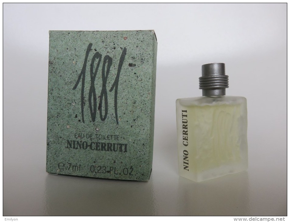 1881 - Nino Cerruti - Eau De Toilette - Miniatures Hommes (avec Boite)