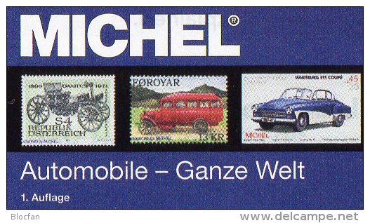 Auto Katalog Automobile MlCHEL Ganze Welt 2015 new 64€ Automotiv cars topic stamps catalogue the world 978-3-95402-118-5