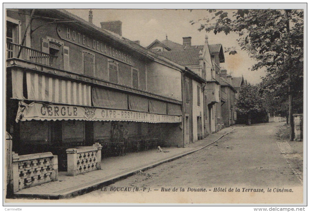 BAYONNE BOUCAU - 64 - Pays Basque - Le Cinéma à La Rue De La Douane - Boucau