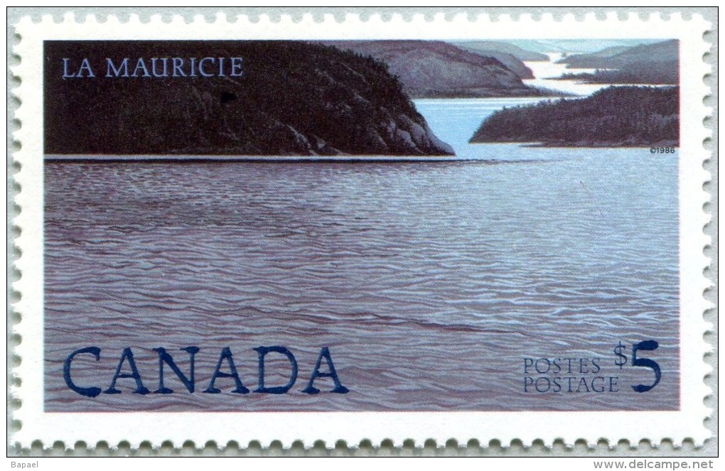 N° Yvert 949 - Timbre Du Canada (1986) - MNH - Parc National De La Maurice (JS) - Unused Stamps