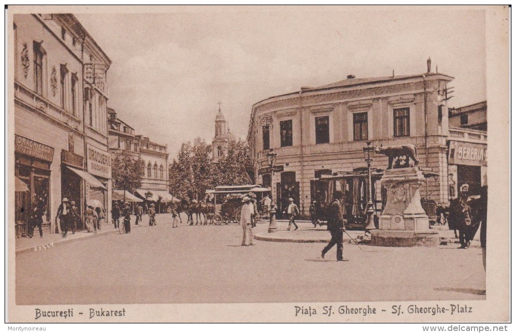 Roumanie  :  Bukarest  - Bucaresti -Bucarest :  Piafa St  Gheorge - Romania