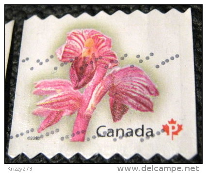 Canada 2010 Flower Orchid P - Used - Used Stamps