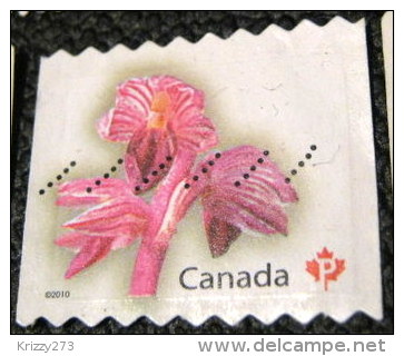 Canada 2010 Flower Orchid P - Used - Used Stamps