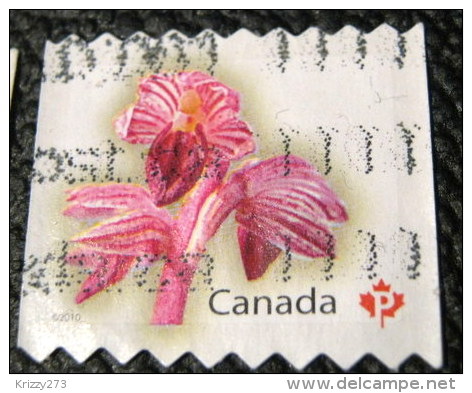 Canada 2010 Flower Orchid P - Used - Gebruikt