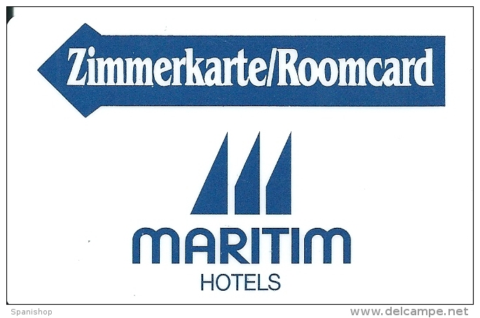 HOTEL MARITIM GERMANY  Llave Clef Key Keycard Karte - Hotel Labels