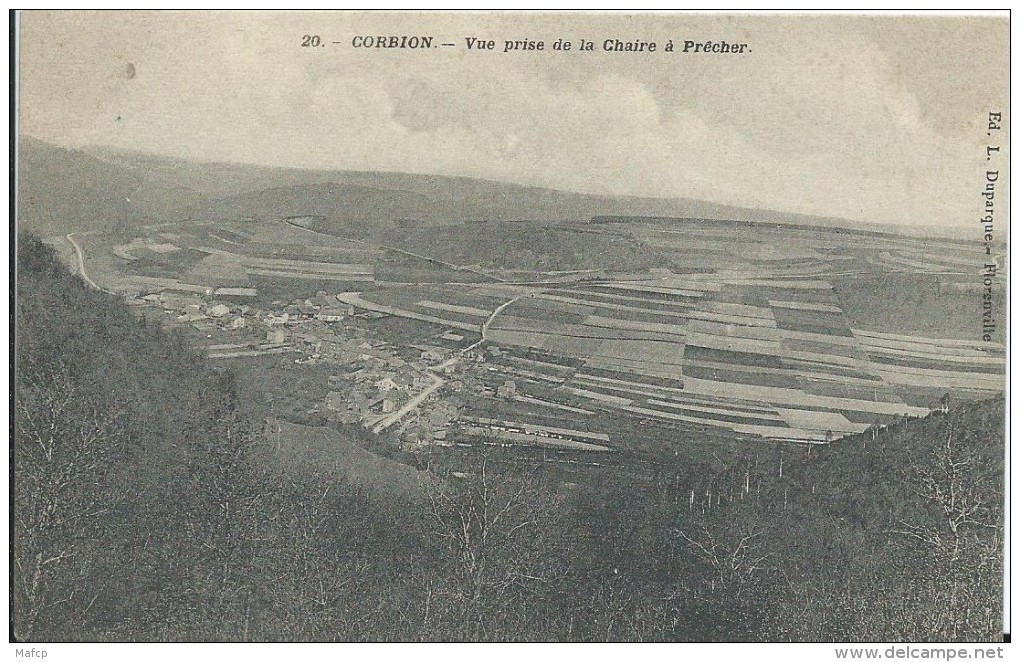 CORBION VUE PRISE  DE LA CHAIRE PRECHER - Bouillon