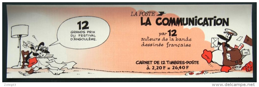 FRANCE - 1988 - Carnet COMMEMORATIF- La Communication En BD BC 2515 - Neuf Sans Charnière. Y/T BC2515 NON PLIE ** - Commémoratifs