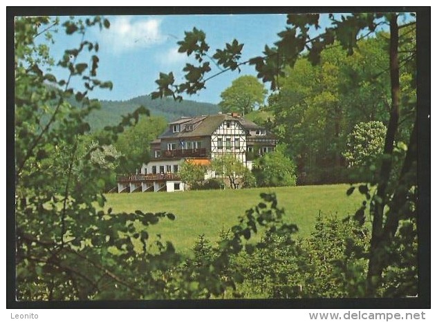 FLECKENBERG Schmallenberg Nordrhein-Westfalen Arnsberg Landgasthof Hotel Pension HUBERTUS 1987 - Schmallenberg