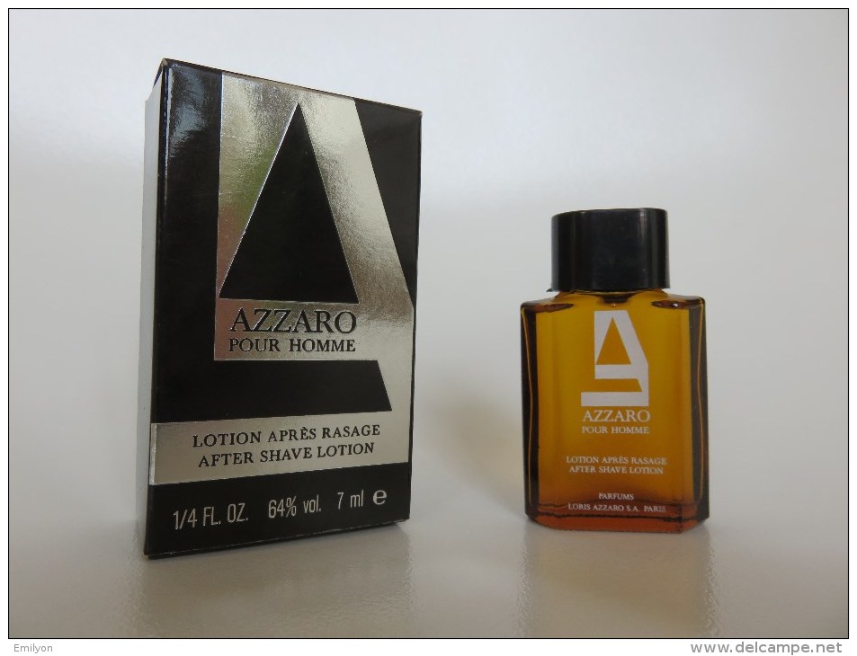 Azzaro Pour Homme - Lotion Après Rasage - Miniatures Hommes (avec Boite)