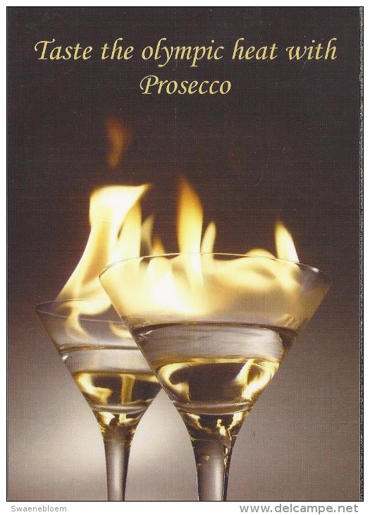 NL.- Thema - Reclame. Taste The Olympic Heat With Procecco. Gall & Gall. 2 Scans. - Reclame