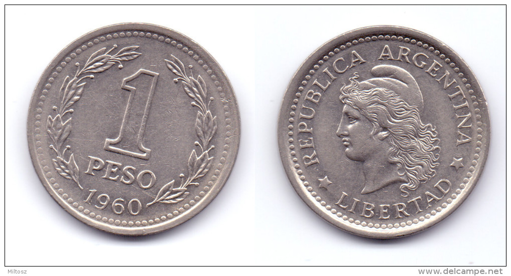 Argentina 1 Peso 1960 - Argentina